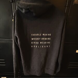 Boys + Arrows Whiskey Drinking Rocky Hoodie